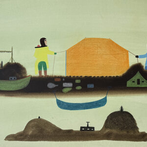 Setting Up Camp, 1979 (SOLD)