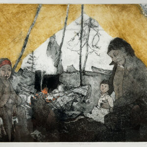 Wild Rice Harvesters, Whitefish Lake