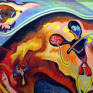 Kite Flying, 1948 (SOLD)