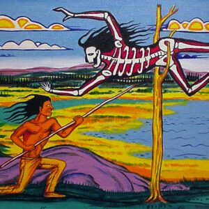 Pa-Guk (The Flying Skeleton), 1967 (SOLD)