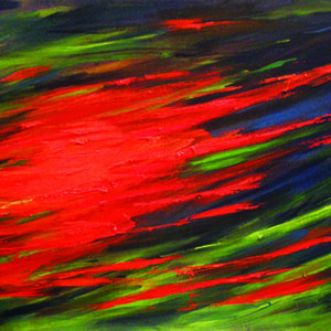 Hurl Into Space, 1998 (SOLD)