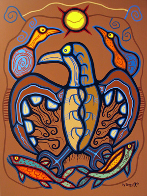 Thunderbird Song, 2001 (SOLD)
