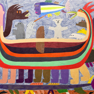 Dinosaur Sedna and Animal Transformation, 2023 (SOLD)