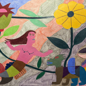 Sedna, Dinosaur and Flower Transformation, 2024