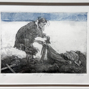 Scraping Sealskin (SOLD)